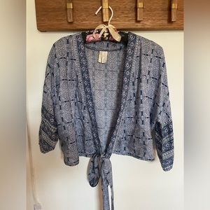 Beautiful Boho Wrap Top